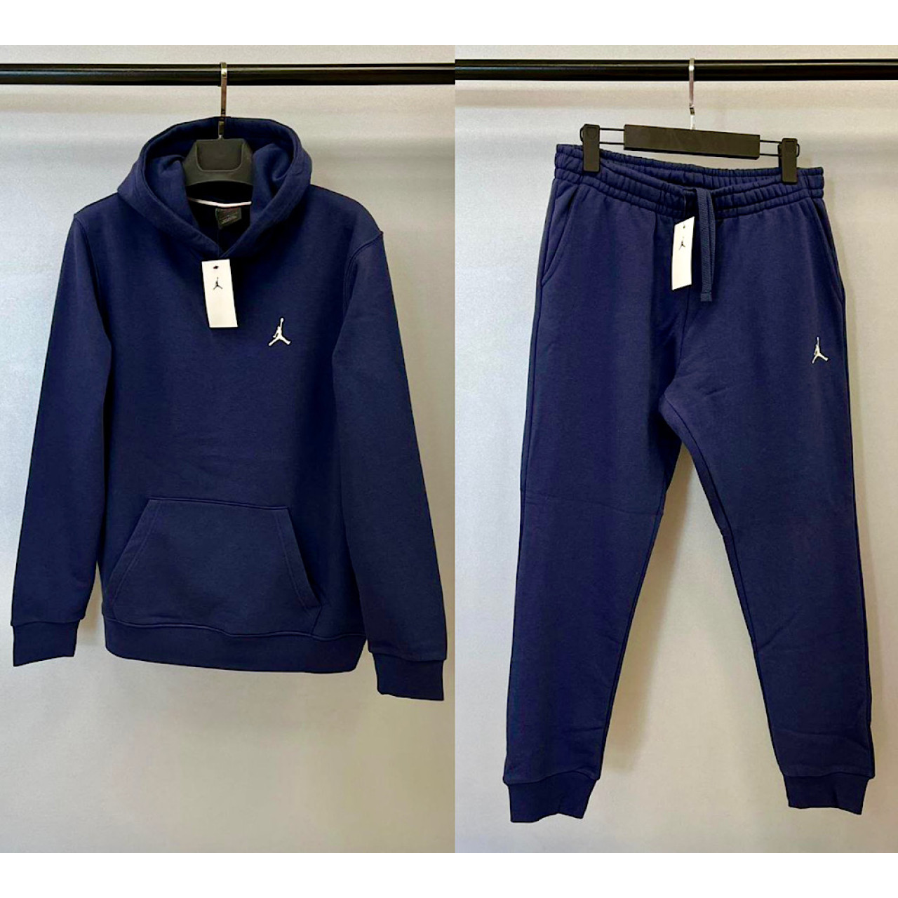 Мъжки спортен комплект Nike Sweatshirt + pants JORDAN Dark Blue